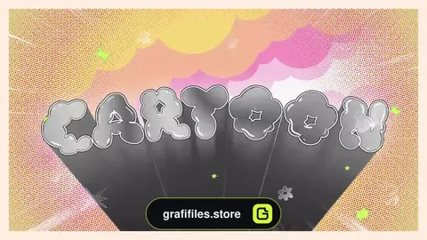 پروژه افترافکت لوگو و تایتل کارتونی Cartoon Style Title And Logo