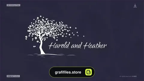 پروژه پریمیر تایتل عروسی Clean Wedding Titles