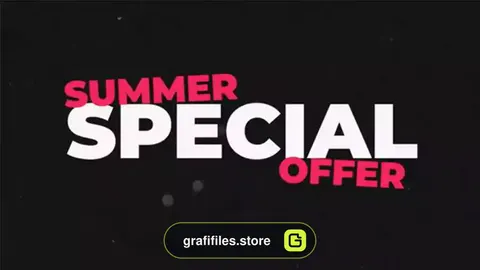 پروژه فاینال کات تایتل رنگارنگ Colorful Kinetic Titles
