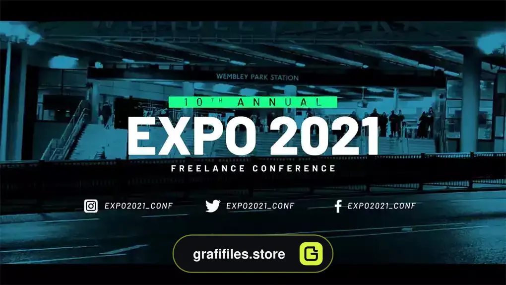 پروژه افترافکت تیزر تبلیغاتی ایونت کنفرانس Conference Event Promo