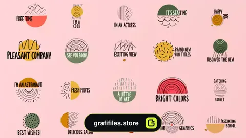 پروژه داوینچی ریزالو تایتل Creative Titles 2