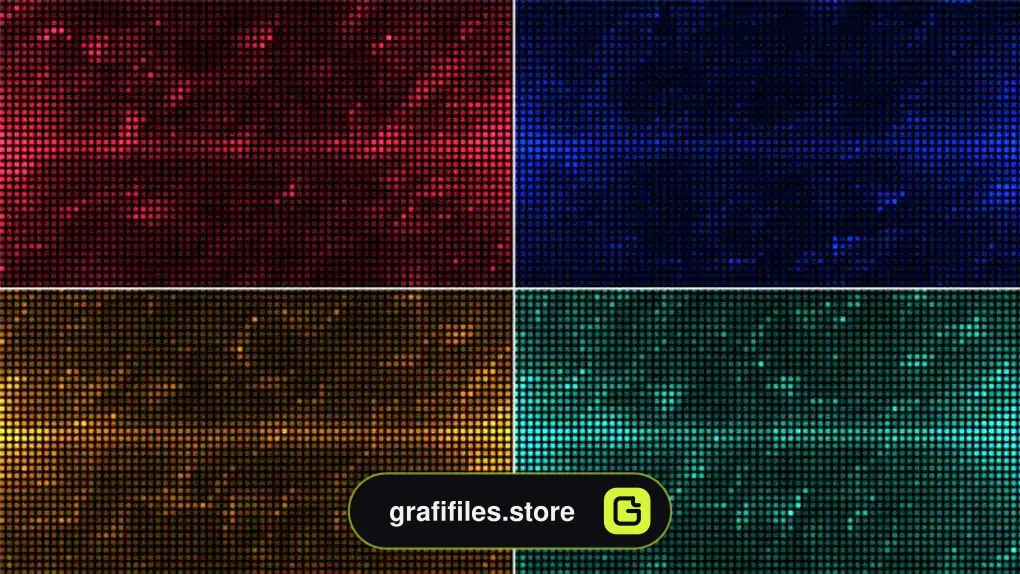 بک گراند موشن گرافیک نور دیواری دیجیتال