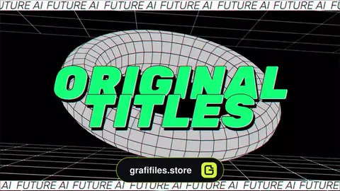 پروژه افترافکت تایتل دیجیتال Digital Titles