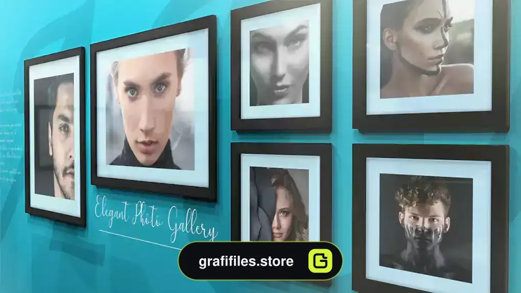 پروژه افترافکت گالری عکس Elegant Photo Gallery