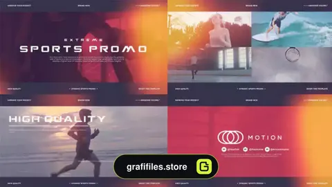 پروژه افترافکت تیزر ورزشی Extreme Sport Promo