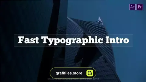 پروژه پریمیر اینترو تایپوگرافی Fast Typographic Intro