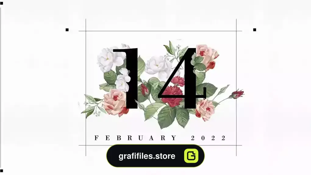 پروژه افترافکت اسلایدشو عروسی Floral Wedding Slideshow