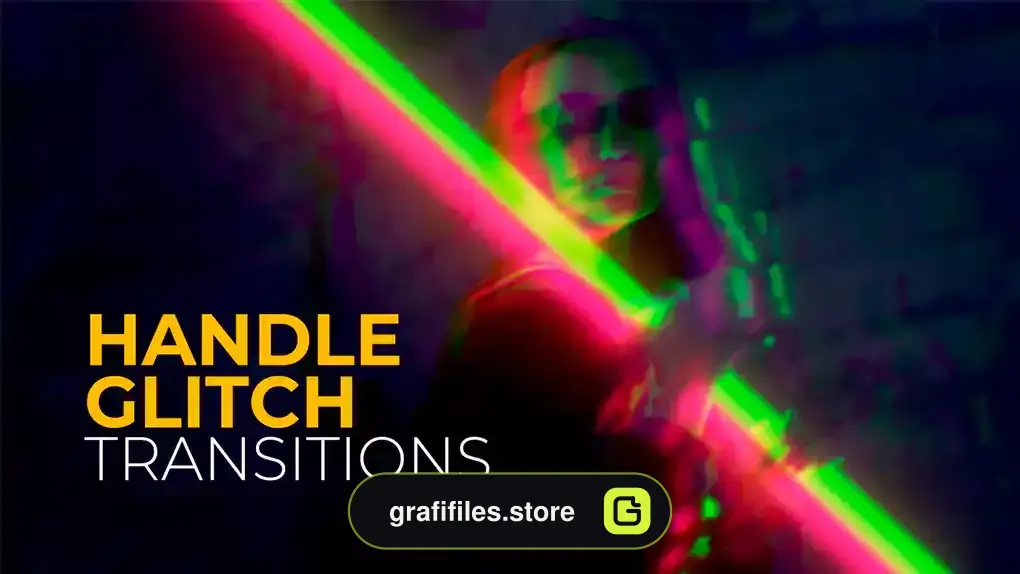 ترانزیشن داوینچی ریزالو گلیچ Handle Glitch Transitions