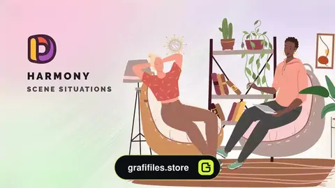 پروژه افترافکت موشن گرافیک هارمونی
