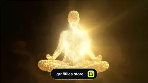 لوگو موشن افترافکت مدیتیشن Meditation Reveal