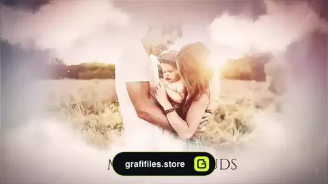 پروژه افترافکت اسلایدشو نمایش خاطرات Memory Clouds