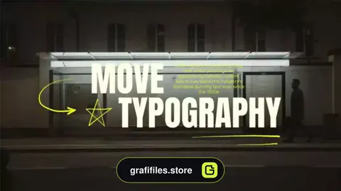 پروژه پریمیر تایپوگرافی Move Typography