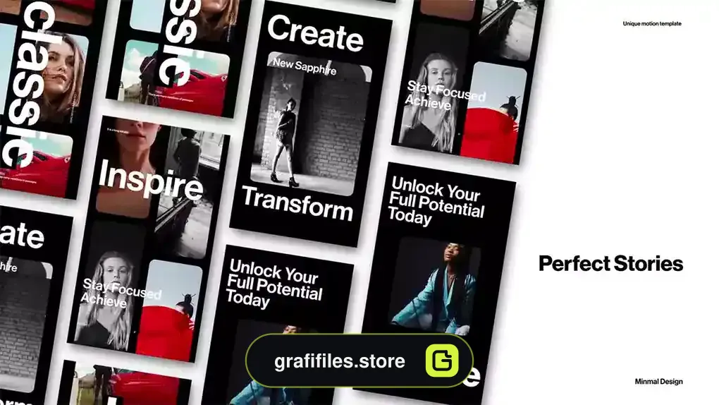 پروژه افترافکت استوری اینستاگرام Perfect Stories