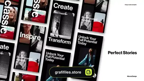 پروژه افترافکت استوری اینستاگرام Perfect Stories