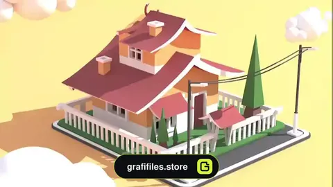 پروژه پریمیر لوگو مشاور املاک Real Estate Logo Intro
