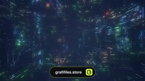 بک گراند موشن گرافیک علمی تخیلی