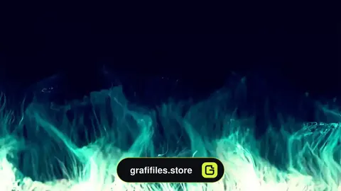 بک گراند موشن گرافیک Sea Grass Border