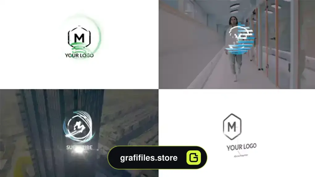 پروژه لوگو موشن افترافکت شرکتی Simple Corporate Logo