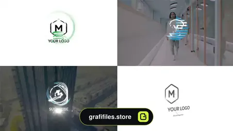 پروژه لوگو موشن افترافکت شرکتی Simple Corporate Logo