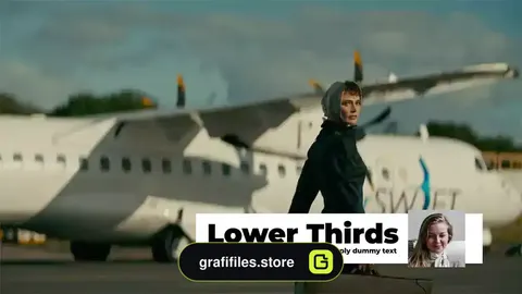 پروژه پریمیر زیرنویس Simple Lower Thirds
