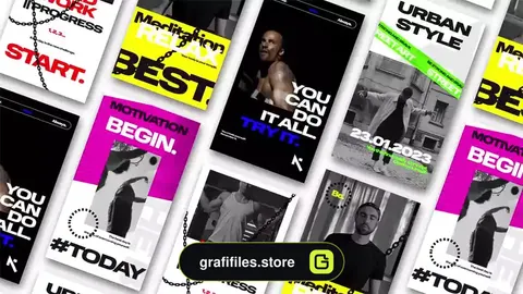 پروژه پریمیر استوری اینستاگرام Street Stories