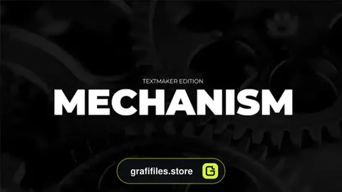 پروژه افترافکت تایتل متحرک Titles Animator - Mechanism