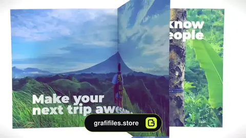 پروژه فاینال کات وله سفرنامه Travel Book Opener