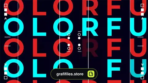 پروژه افترافکت تایپوگرافی Typography