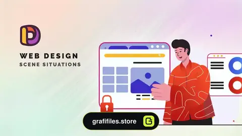 پروژه افترافکت موشن گرافیک طراحی وب سایت Web Design