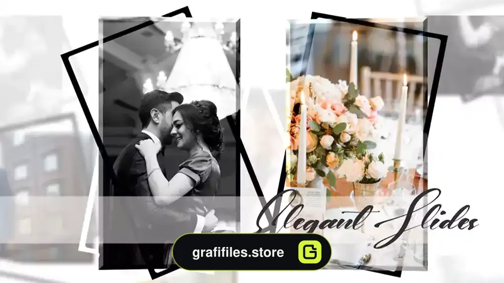پروژه افترافکت اسلایدشو عروسی Wedding Love Story