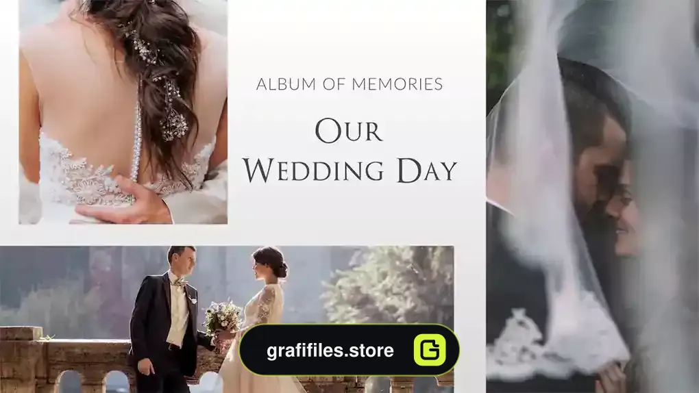 پروژه پریمیر اسلایدشو عروسی Wedding Slideshow