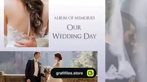 پروژه افترافکت اسلایدشو عروسی Wedding Slideshow