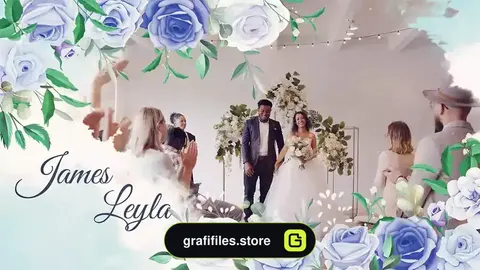 پروژه افترافکت اسلایدشو عروسی Wedding Stories