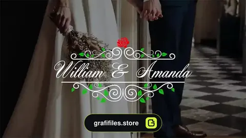 پروژه پریمیر تایتل عروسی Wedding Titles 4