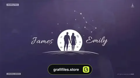 پروژه پریمیر تایتل عروسی Wedding Titles 2