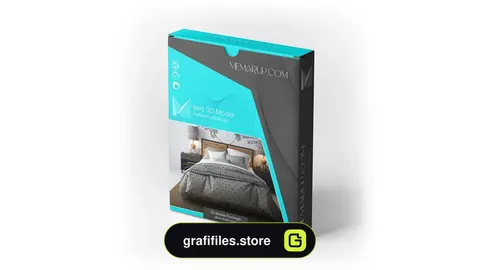 پک 1059 مدل سه بعدی تخت خواب