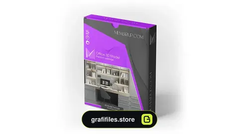پک 326 مدل سه بعدی مبلمان اداری