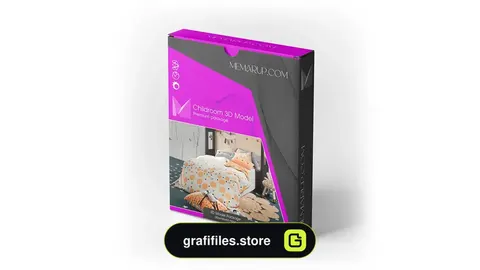پک 580 مدل سه بعدی اتاق کودک
