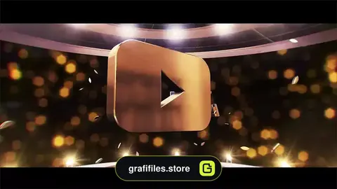 پروژه افترافکت لوگو جوایز Awards Logo