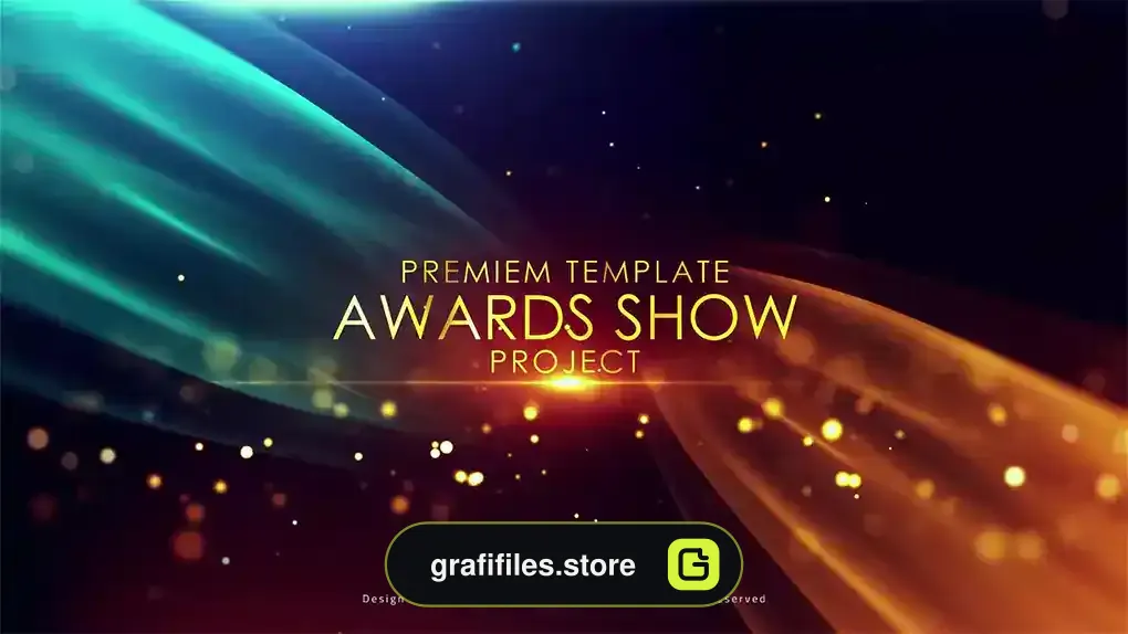پروژه افترافکت افتتاحیه مراسم اهدای جوایز Awards Opener