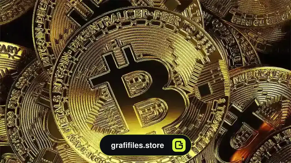 پروژه افترافکت لوگو ارز دیجیتال Bitcoin Logo Reveal