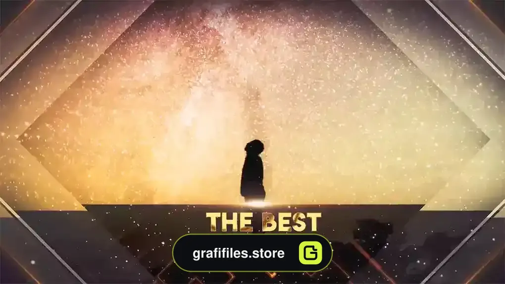 پروژه افترافکت اعلام جوایز و کاندیدا Box Award Show