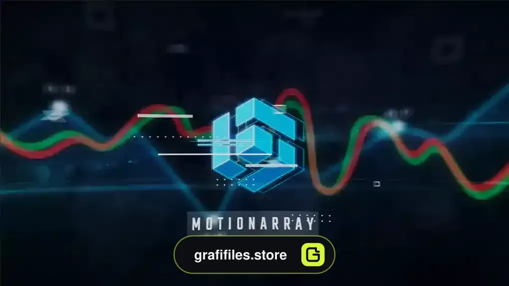 لوگو موشن افترافکت ارز دیجیتال Crypto Trading Logo
