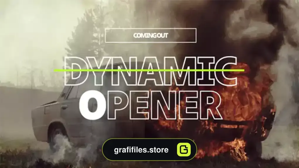 پروژه افترافکت اینترو داینامیک Dynamic Intro