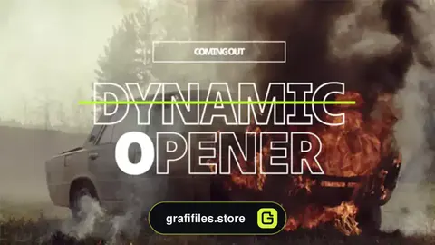 پروژه افترافکت اینترو داینامیک Dynamic Intro