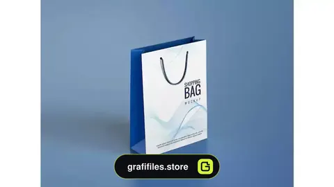موکاپ ساک خرید Shopping bags mockup design