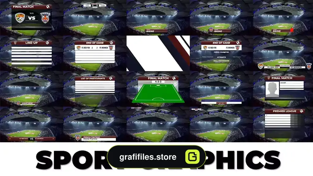 پروژه پریمیر ورزشی Sport Graphics 2