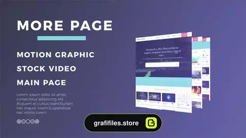 پروژه پریمیر معرفی وب سایت Web-Site Promo