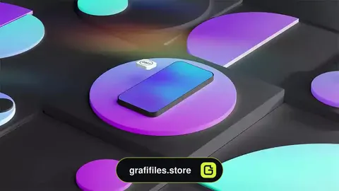 پروژه پریمیر معرفی اپلیکیشن 3D Mobile App Promo