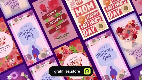 پروژه افترافکت 6 استوری اینستاگرام روز مادر